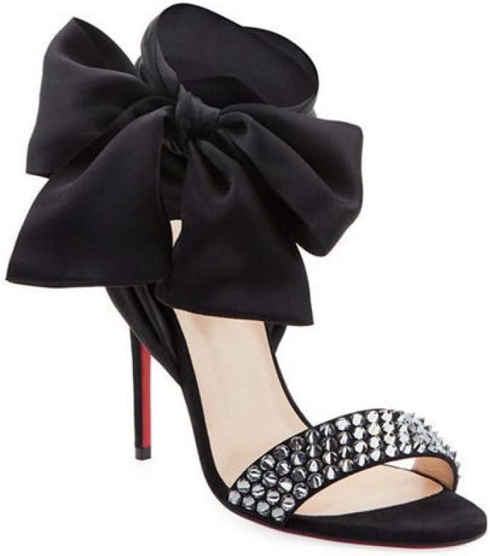 black summer high heels