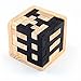 StillCool 3D Wooden Brain Teaser Puzzle, Genius Skills Builder 54 Pieces T-Shape Tetris, Educational Toy for Kids Explore Creativity and Problem Solving, Desk Puzzles Gifts