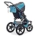 BOB Revolution Flex 2.0 Jogging Stroller - Up to 75 pounds - UPF 50+ canopy - Adjustable Handlebar, Lagoon