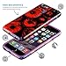 Speck Products CandyShell Inked Case for iPhone 6/6S - Aqua Floral Blue/UltraViolet Purple