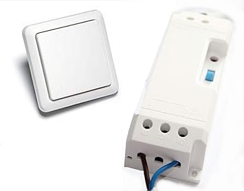 Funk-Türöffnermodul für elektrische Türöffner im Set mit Funk-Wandsender YWT-8500 von Intertechno