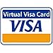 Virtual Visa Credit Card (VCC) $10 Preloaded