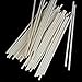 COOLAKE Lollipop Sticks 100 Pack 6 Inch Paper Candy Making Sucker Sticks for Cake Topper, DIY Homemade Fruit Candy, Chocolate
