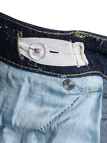 dELiAs Girls Soft Stretch Denim Bermuda Style Shorts (2 Pack), Paint Splatter, Size 14