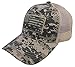 USA Flag Patch Tactical Style Mesh Trucker Baseball Cap Hat Multicam