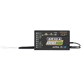 FrSky Archer Plus SR10+ Receiver 3-Axis Gyro &amp; Accelerometer 10 Configurable Channels Access &amp; ACCST D16 Compatible Anti-RF Interference FBUS &amp; S.Port Telemetry Black Box Data Logging
