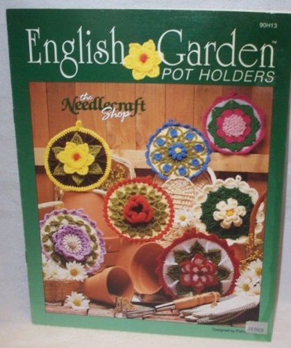 English Garden Pot Holders Crochet Booklet by (Staple Bound)