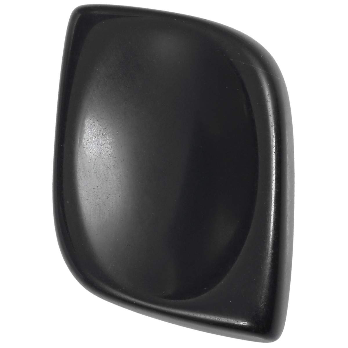 Nupuyai Obsidian Thumb Worry Stone, Healing Crystal Pocket Palm Stone for Reiki Anxiety Stress Relief, Rhombus — image 1