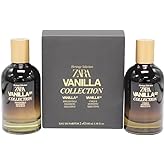 Zara Vanilla Collection 01 + 02 Cologne for Men Fragrance Set EDP Eau De Parfum 2x 100 ML (3.38 FL OZ)