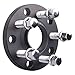 GDSMOTU 5x100 to 5x100 / 5X112 to 5x112 Hubcentric Wheel Spacers 15MM Thickness / 4pc with M14x1.5 Studs + 57.1mm Hub Bore for Audi Wheel Spacers/Volkswagen Wheel Spacers