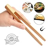 Balvi - Toasts & More Bamboo Tongs For Toast, Eating Sushi Etc.