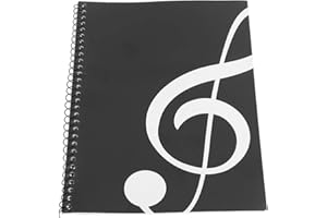 Stave Notebook, 50 Pages Musical Notation Staff Notebook Music Manuscript Writing Paper, for Song Writers Amateurs Writing(Bl