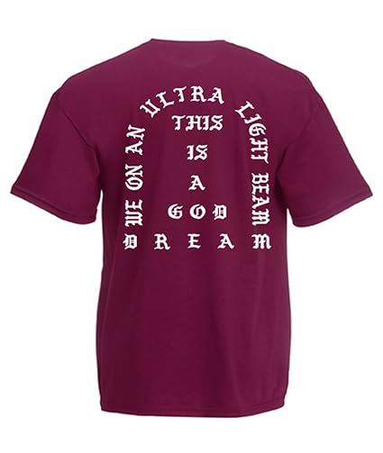 TRVPPY Herren T-Shirt THIS IS A GOD DREAM in vielen versch. Farben mit Rücken -und Brustaufdruck, Gr. S-5XL