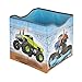 Monster Truck Rally Knock-Down Storage Bin