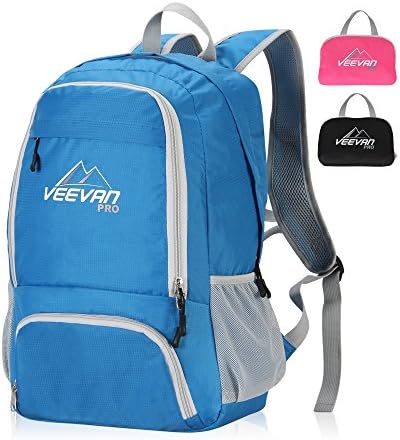 Veevanpro 30L Outdoor Lightweight Waterproof Packable Backpack (Blue)