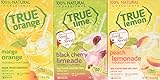 True Black Cherry Limeade, Peach Lemonade, & Mango Orange, 10-count (3pk)