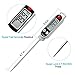 Meat Thermometer-Instant Read Thermometer Digital Food Cooking Thermometer with Long Probe for Grill Kitchen BBQ Smoker Thermometer