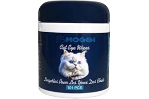 Cat Eye Wipe Pads | Thicker Pads | Gentle | Your Feline Friend Deserves The Best! | MOGEH |