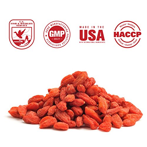 SB ORGANICS Premium Juicy Large Organic Goji Berries - Nutrient Packed Wolfberries - Top Grade Lycium Barbarum - 2 Lbs
