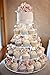 BAKHUK 100Pcs White Lace Cupcake Wrappers Cupcake Liners and 200Pcs White Baking Paper Cups Muffin cups for Wedding, Birthday, Party etc.