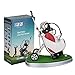 10L0L Golf Pen Holder with 3 Pieces Golf Club Pens Set Unique Golf Golf Desk Decor Gifts Souvenirs for Men - Red + White w/o Base