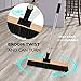 Sweep Stake Professional Swivel Push Broom | 18-Inch Wide Floor Sweeper with Flexible Head and Telescoping Handle