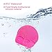 LANDWIND Facial Cleansing Brush, Sonic Silicone Scrubber, Face Vibrating Massager, IPX7 Waterproof, Rechargeable, Deep Cleaning for All Skins, Anti-Aging Facial, Exfoliation (Rose)