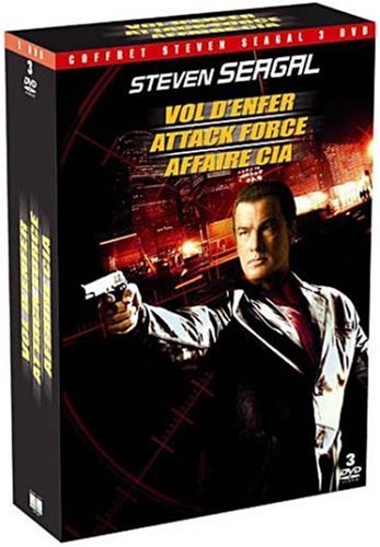 Coffret Steven Seagal - Vol D'enfer + Attack Force + L'affaire Cia