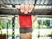 WOD Nation Barbell Gymnastics Grips Perfect for Pull-up Training, Kettlebells, Gymnastic Rings (Red, Large)