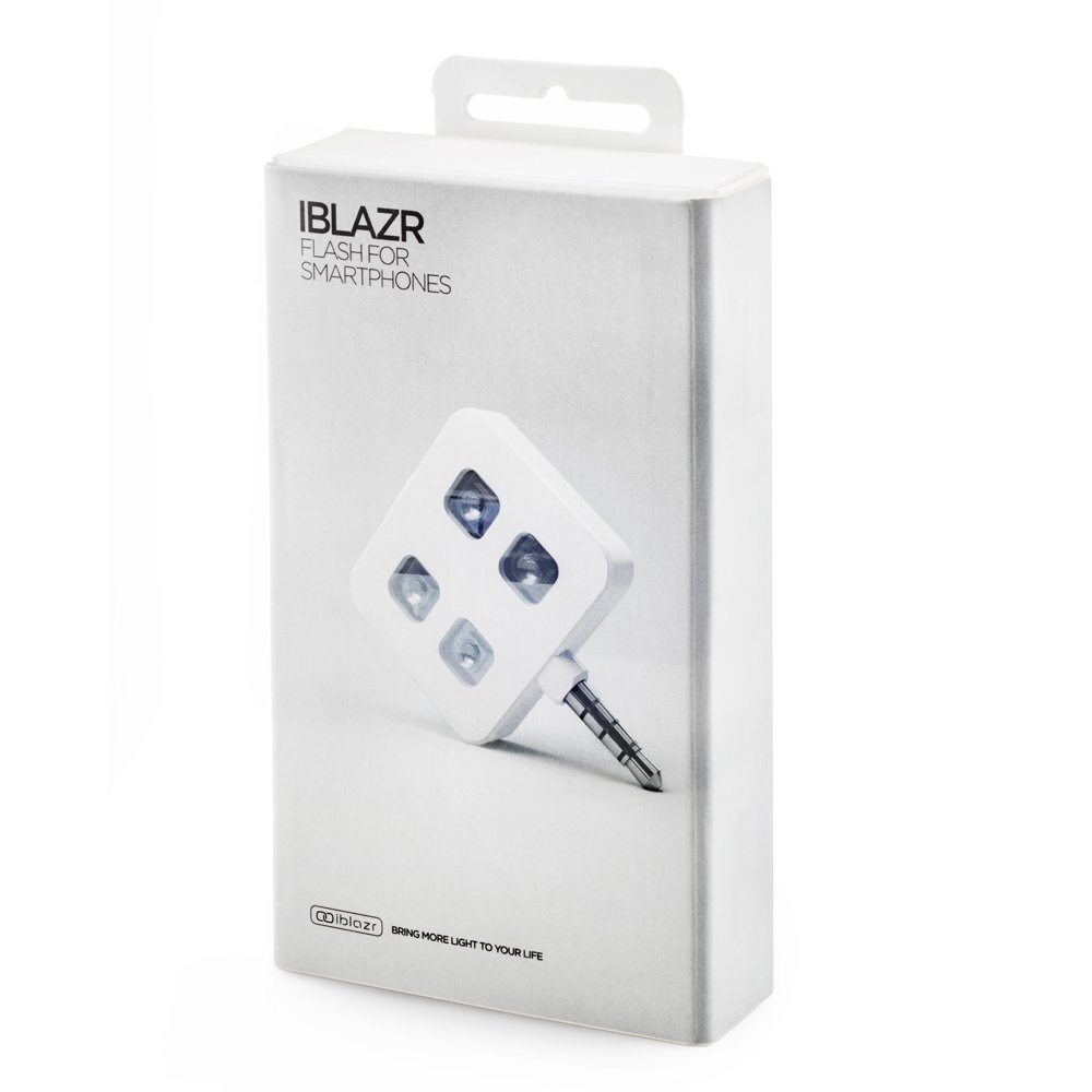 Iblazr LED Flash for Smartphone and Camera - White