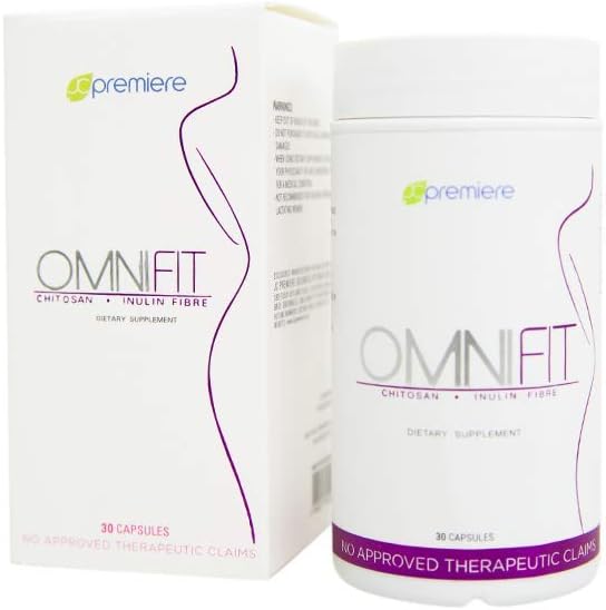 OmniFit for Weight Loss and Belly Slimming with Chitosan and Inulin Fibre 30 Capsules