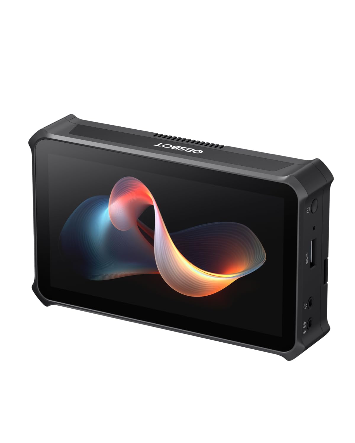 OBSBOT Talent Video Switcher Monitor Encorder Recorder All in One Video Mixer with 7 Video Inputs, Live Streaming to NDI/RTMP/SRT/YouTube and Others Platforms via Wi-Fi, 4G LTE, Ethernet, USB Port.