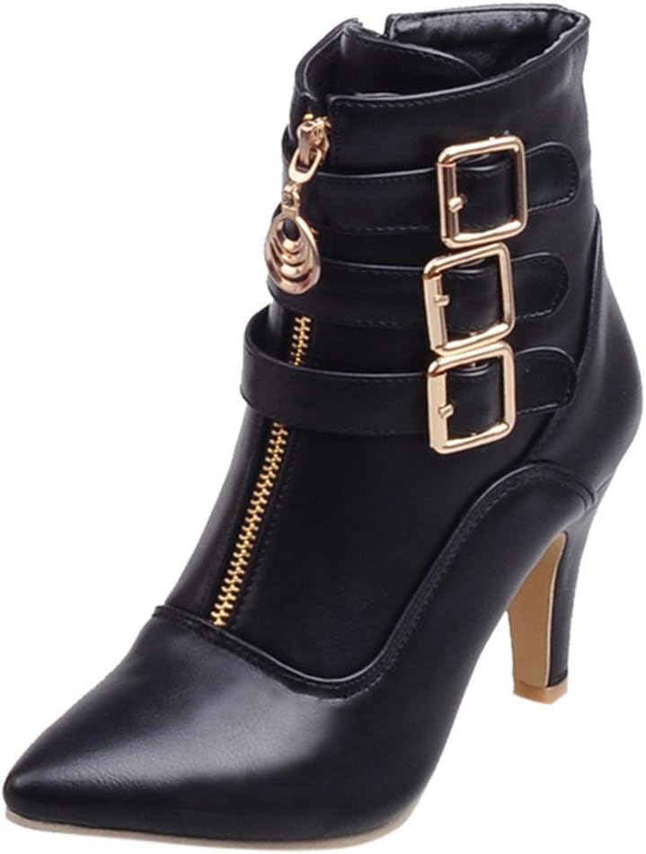 heeled walking boots