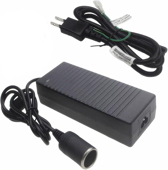 Ac Dc 電源変換アダプター 家庭用コンセントからシガーソケットに変換 日本語取扱説明書付き Dc12v 10a 1w カー用品 車載用品対応 車載電気製品 車載扇風機 車載掃除機 家庭用アダプタ インバーター コンバーター 車 バイク Amazon