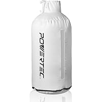 POWERTEC 70398 Dust Filter Bag for Wall Mount Dust Collectors, 30 Micron, for Grizzly, Shop Fox, Rockler, Delta, Wen, and POW