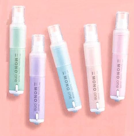 Amazon トンボ鉛筆 ホルダー消しゴム モノワン 限定パステルカラー 本体色5色 Eh Ssm64 84 44 85 94g2 5色5個組み 消しゴム 文房具 オフィス用品