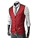 SPRINGWIND Men's Formal Vest Waistcoat Dress Vests Jackets Valentines