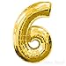 AFTERLOON® 40 Inch Chrome Glossy Gold Foil 
