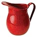 GSI Outdoors Water Pitcher Classic Enamelware Design for Campsite and Farmhouse, Red, 2 qt.