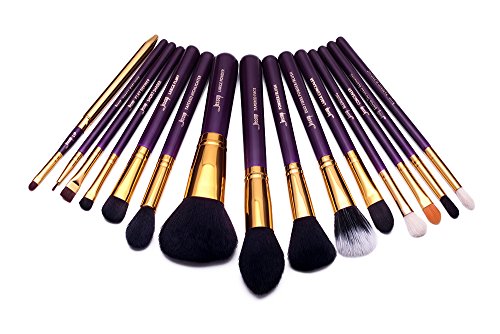 Jessup 15 Pcs Pro Makeup Brush…