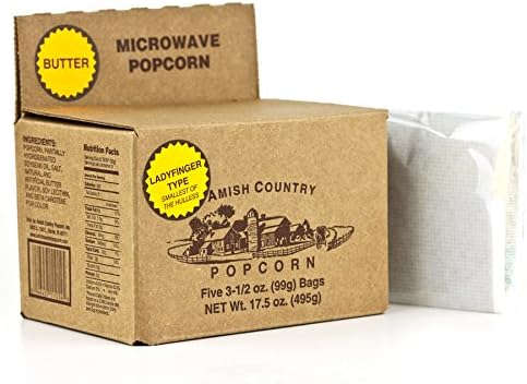 Amish Country Butter Flavored Microwave Popcorn (5- 3.5 oz. Bags)