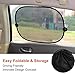 Premium Quality Auto Side Window Sun Shade, Able to Block Over 97% of Harmful UV Rays, Protect Kids And Pet from Sun Glare and Heat, More Than A Mesh Side Sun Shade, Pack of 2