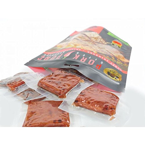 Golden Nest Pork Jerky Bites, Gluten Free, Healthy Homemade Style BBQ Meat From Gourmet USA Pork, Award Winning Premium BakKwa, 4 Ounces (Honey Sriracha) - Thumbnail 2