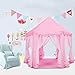NO.7Artisan Kids Tent Princess Castle Girls Playhouse Tunnel with 23 Feet and 50 Led Star Light String,Indoor and Outdoor Children Large Toy Gift