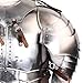 Armory Replicas Medieval 18g Steel Avenger Pauldrons Set