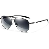 SUNGAIT Carbon Fiber Sunglasses for Men Polarized Aviator Ultralight Sun Glasses UV400 Protection