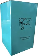 NEWTON Gravity Water Filter System Fluoride Limescale Heavy Metal 6L Stainless view 10