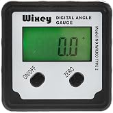 Wixey Digital Angle Gauge for Table Saw &amp; Miter Saw, Magnetic | Digital Angle Gauge &ndash; Precision Angle Setup &ndash; Angle Finder &ndash; Magnetic Base &ndash; Easy-Read Display