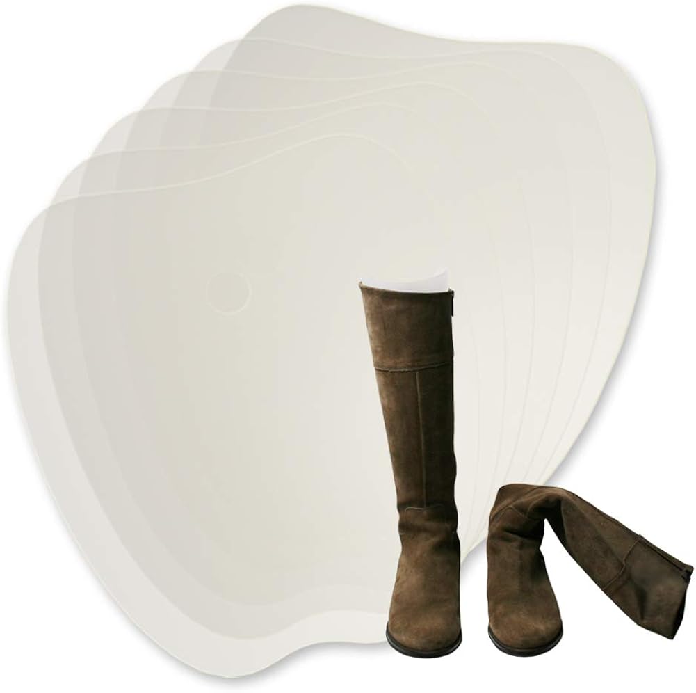 Tatuo Lot De 8 Embauchoirs Pour Bottes - PVC Hauteur 20.3 Cm Noir - Pour Homme Et Femme