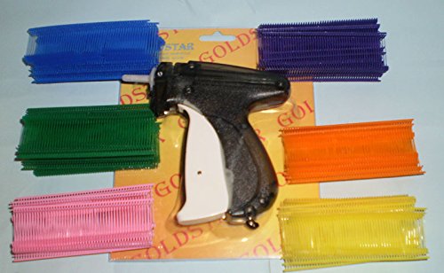 CLOTHING GARMENT PRICE LABEL TAGGING TAG TAGGER GUN +3000 PIN 1